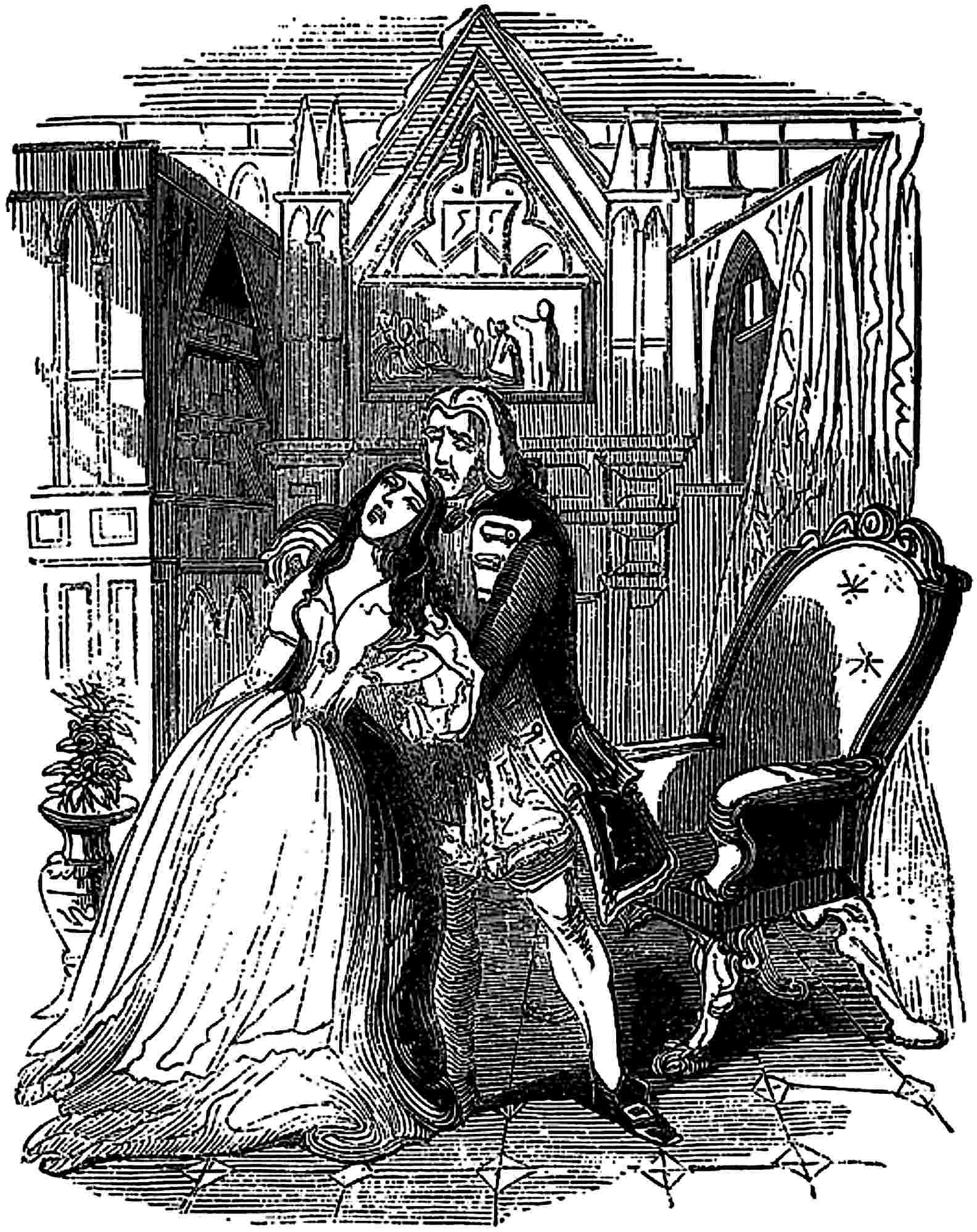 Flora’s agony on the disappearance of Charles Holland.