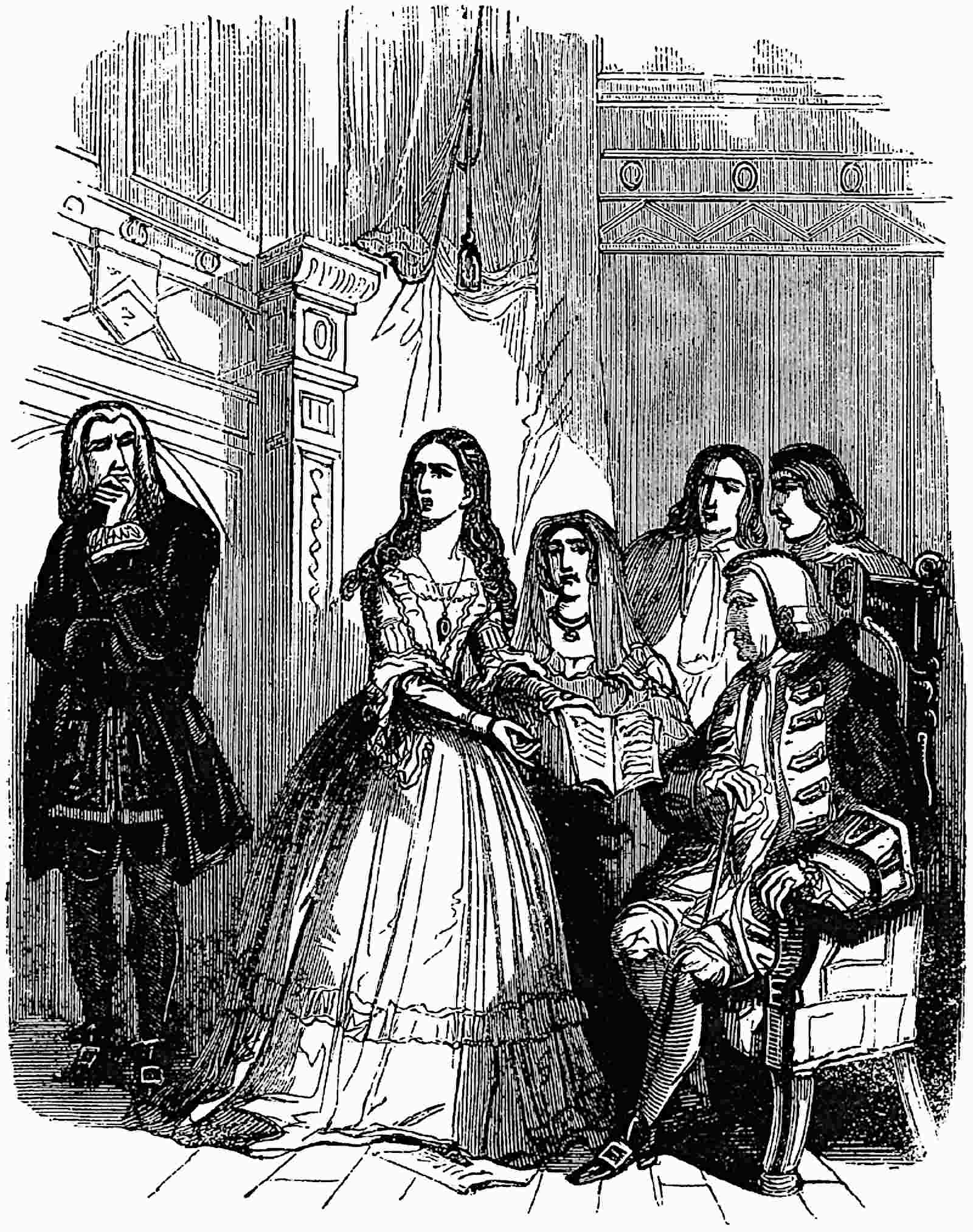 Flora disowns the letters of Charles Holland as being forgeries.