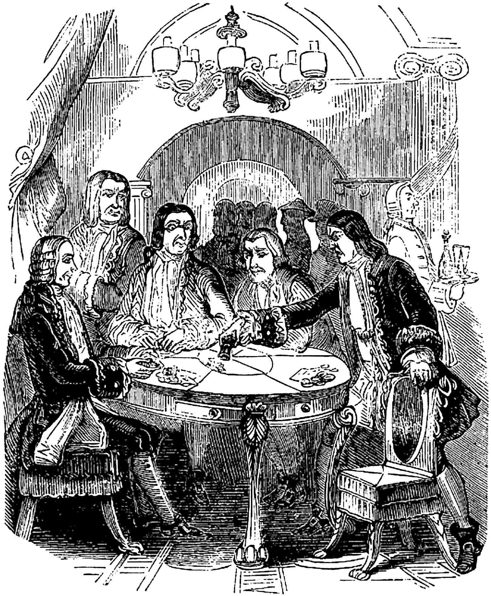 The hangman’s first night at the gaming table.