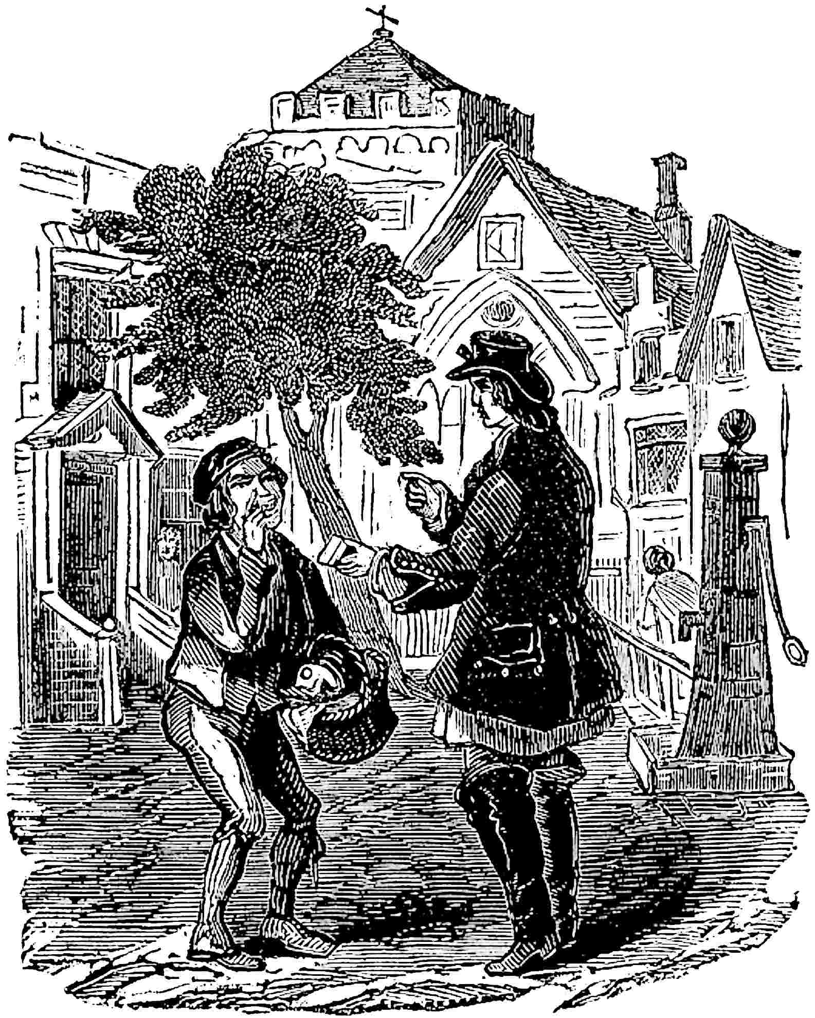 James gives Caleb the note for Helen.