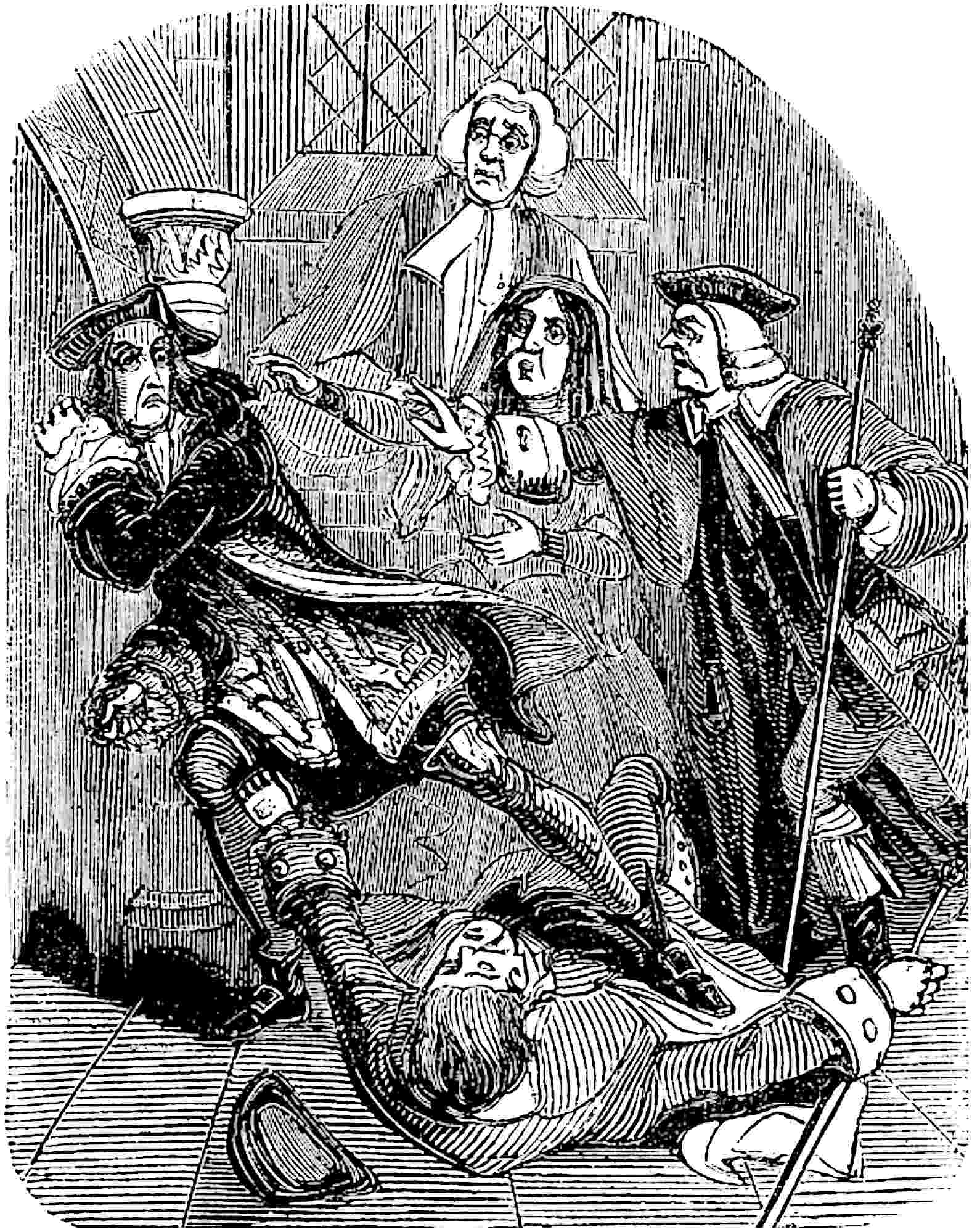 Sir Francis is identified.