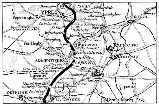 Map: La Bass&eacute;e-St. Julien.
