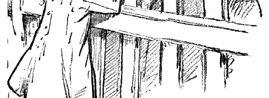 The gate swung plump against the oddest
great man.
