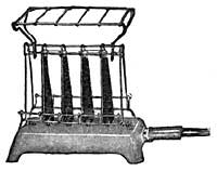 FIG. 203.&mdash;Bread can be toasted by electricity.