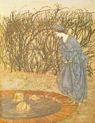 They thanked her and said-good-bye, and she went on her
journey