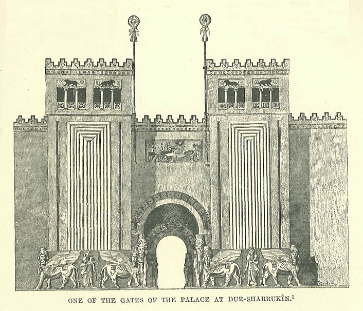 403.jpg One of the Gates Of The Palace at Dur-sharruk�n 