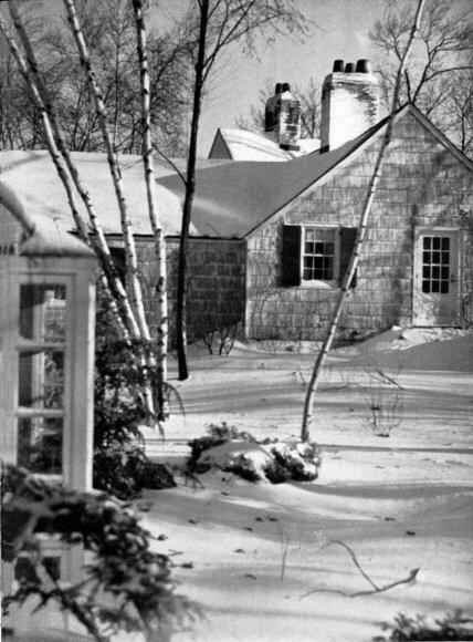 SNOW HAS DIGNITY, BUT IS THE HOUSE SNUG AND WARM?

Photo by Samuel H. Gottscho