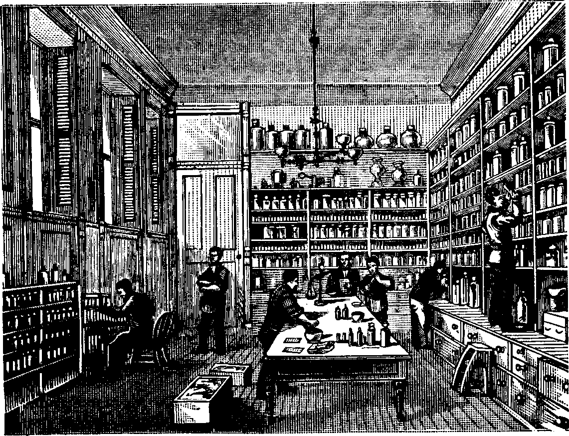 Illustration:
Prescription Department