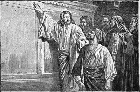 THE DESTRUCTION OF THE
TEMPLE FORETOLD

"There shall not be left here one stone
upon another, that shall not be thrown
down." Matt. 24:2.