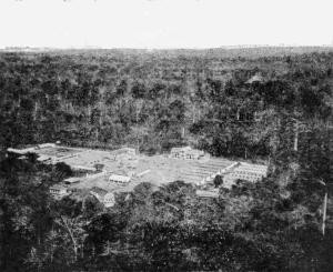 THE BUILDINGS OF THE BOA ENTRADA CACAO ESTATE, SAN THOM&Eacute;.