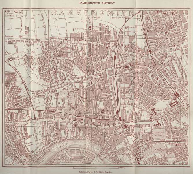 HAMMERSMITH DISTRICT.

Published by A. & C. Black, London.
