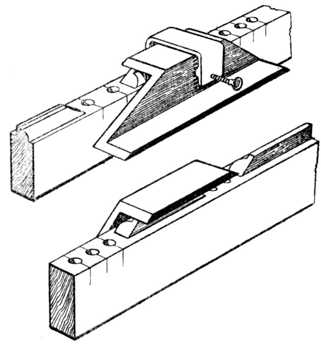 Fig. 333.&mdash;Template for Mitreing.
