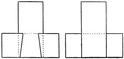 Fig. 385A.&mdash;Front Elevation. Fig. 385B.&mdash;Back Elevation.