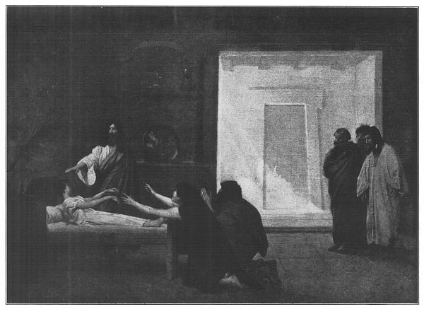 Raising the Daughter of Jairus

Painted by L&eacute;on G&eacute;r&ocirc;me
