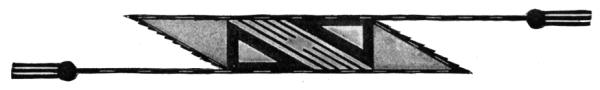Fig. 310&mdash;Rectangle, triangles, and feathers
