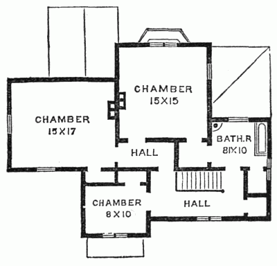 Fig. 52.&mdash;Second Floor.