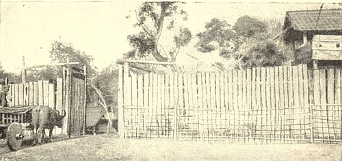 East gate and sentry box, Bham�, Burmah
