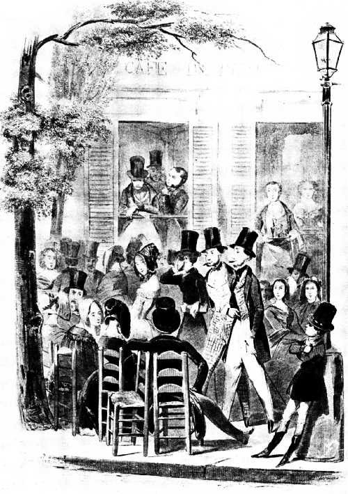 THE CAF&Eacute; DE PARIS IN 1843
