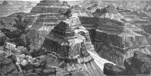 GRAND CA&Ntilde;ON ON THE COLORADO&mdash;VIEW FROM POINT SUBLIME.
