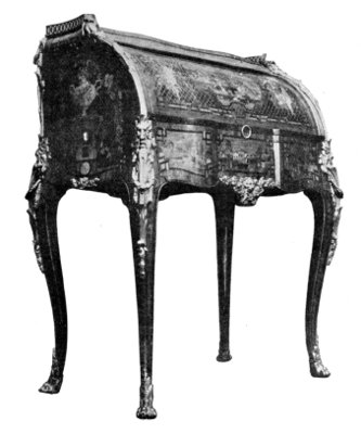 LOUIS XV. ESCRITOIRE � TOILETTE.