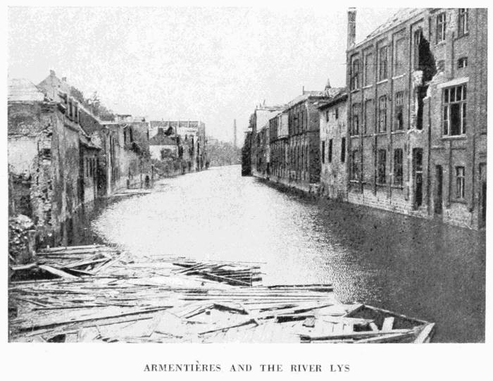 ARMENTI�RES AND THE RIVER LYS