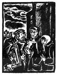 [Russian Cartoons]
The Bolsheviki as Art Collectors
&mdash;From Novi Satirikon, Petrograd.