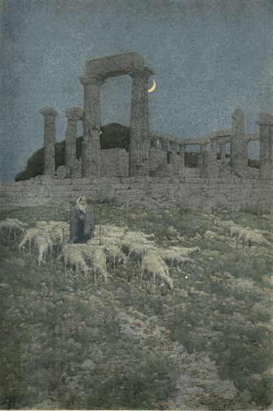 THE TEMPLE OF ATHENE, ISLAND OF �GINA