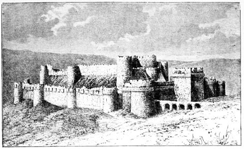Le Ch�teau du Krak. Etat actuel.