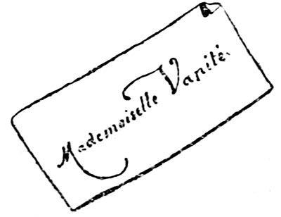 Mademoiselle Vanit�.
