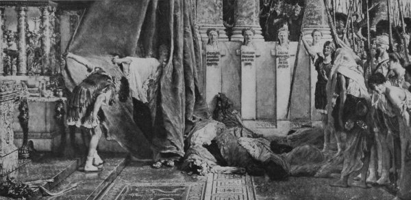 AVE C�SAR! IO SATURNALIA (ALMA-TADEMA)