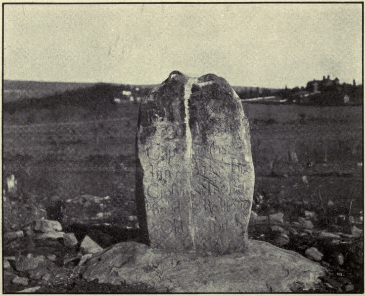 A Milestone on Braddock&rsquo;s Road
