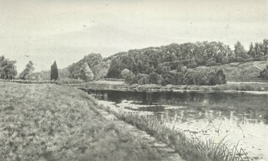 &lsquo;The Thicket,&rsquo; St. Ives.  (From a Water Colour by
Fraser at &lsquo;The Pines.&rsquo;)