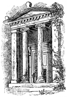 Fig. 115.&mdash;Rock-cut Tomb at Telmissos.