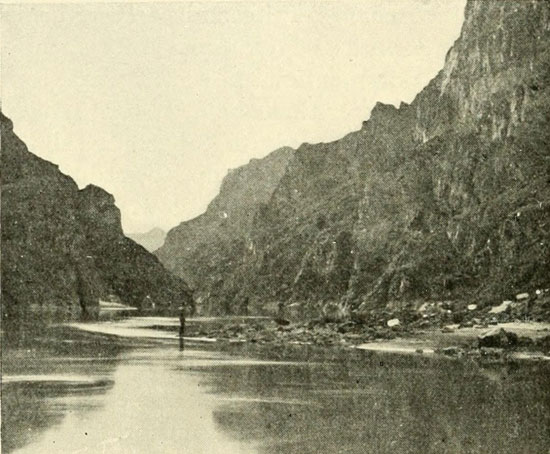Black
Canyon&mdash;Looking Down.