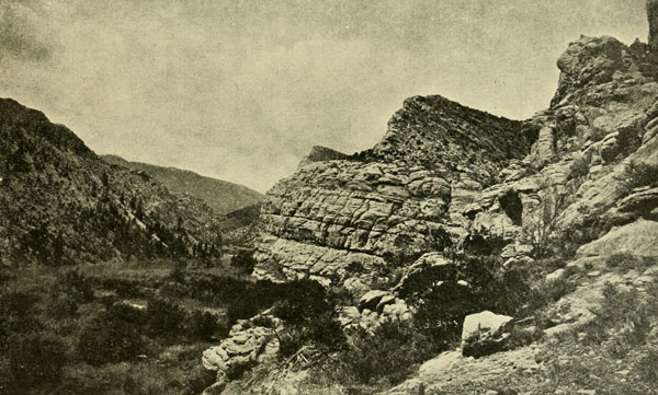Head of Kingfisher
Canyon, Green River.