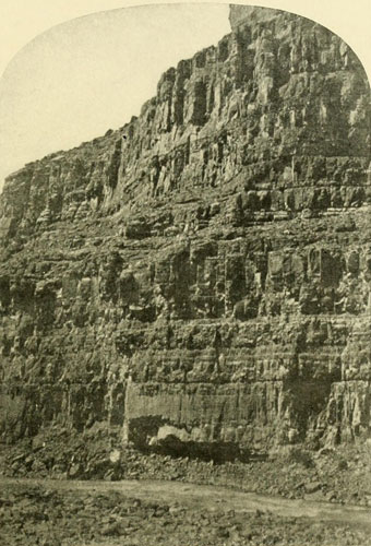 Cataract Canyon,
Right-hand Wall toward Lower End.