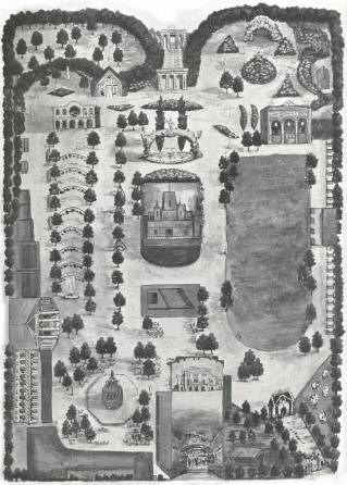 Plan of Cremorne, circa 1870&ndash;1877