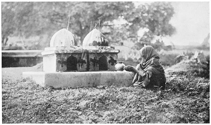 SHRINE OF BH&Ucirc;MIYA WITH SW&Acirc;STIKA.