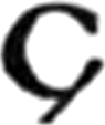 [Symbol: C
  with diagonal tail]