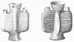 No. 31. Remarkable Trojan Terra-cotta Vase, representing
the Ilian Athena (9 M.).