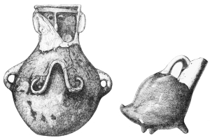 No. 155. A Trojan Terra-cotta Vase, with an Ornament like
the Greek Lambda (8 M.).