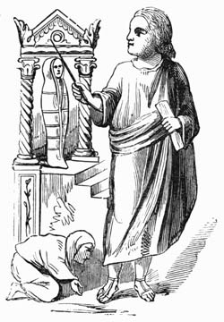 Illustration: Fig. 100.&mdash;Raising of Lazarus.