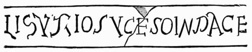 Illustration: Fig. 123.&mdash;Ligurius Successus, in peace.