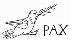 Illustration: Fig. 43.&mdash;Symbolical Dove.