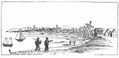 PROVINCETOWN IN 1839.

FROM AN OLD DRAWING.