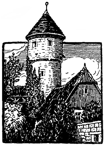Turm in dem die b�se Magd gefangen ist