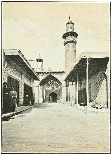 Fig. 43. Entrance to G&ouml;k Jami, Erivan.
