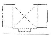 Fig. 45.&mdash;RAḲḲAH, BAGHDÂD GATE, RECONSTRUCTED.
