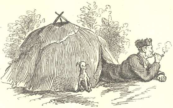 An English gipsy
king&mdash;&ldquo;kr&aacute;lis&rdquo;&mdash;lying in wait in his
palace, kr&aacute;lisko-kair