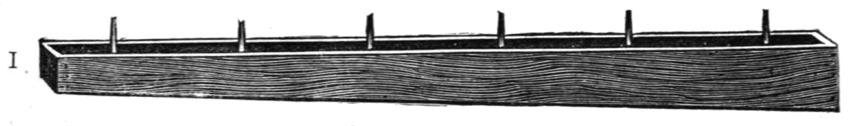 mould for lead keel